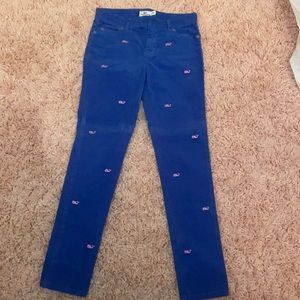 Dark blue vineyard vines corduroy pants